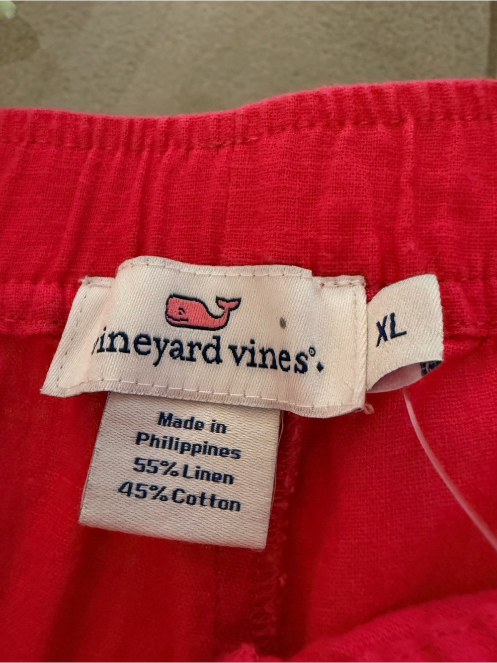 ๐ VINEYARD VINES PULL ON LINEN SHORTS - Picture 2 of 4